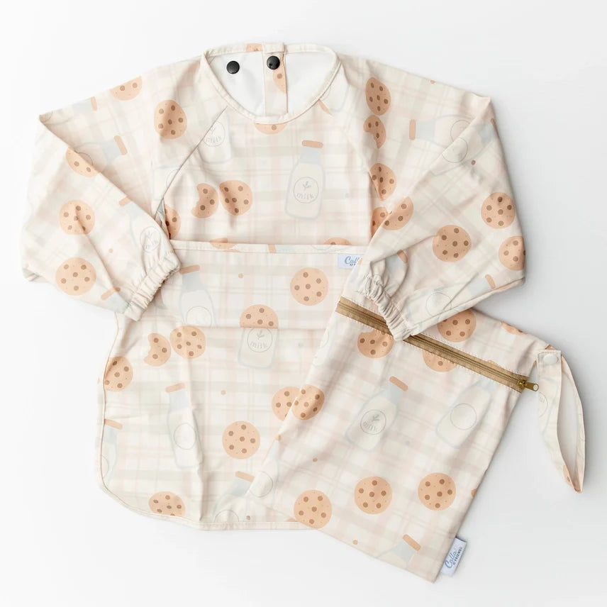 Calla And Friends: The Grayson Long Sleeve Bib  6-36M