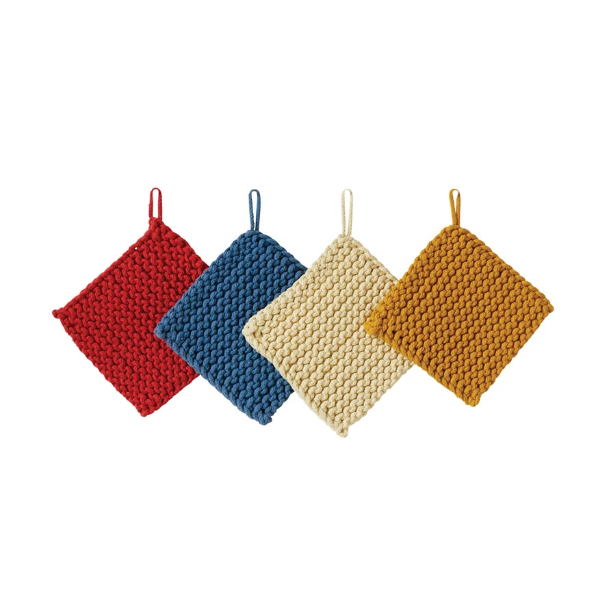 Creative Co-op Crocheted Pot Holder