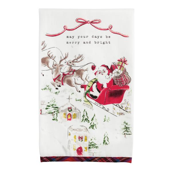 Mudpie Holiday Printed Towel