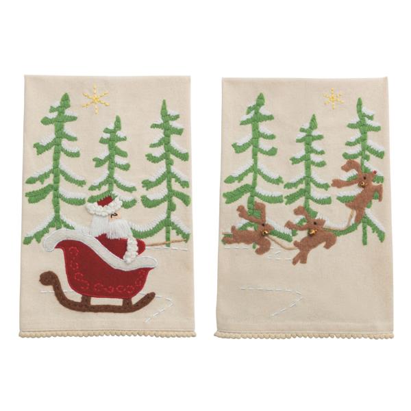 Mudpie Holiday Printed Towel