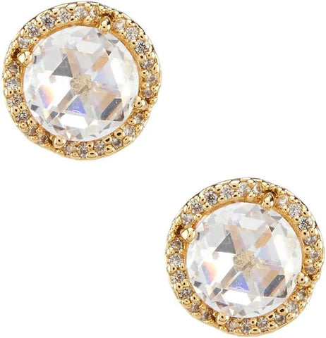 That Sparkle Pave Round Large Studs Earrings