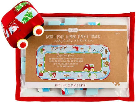 NORTH POLE PUZZLE AND CAR SET