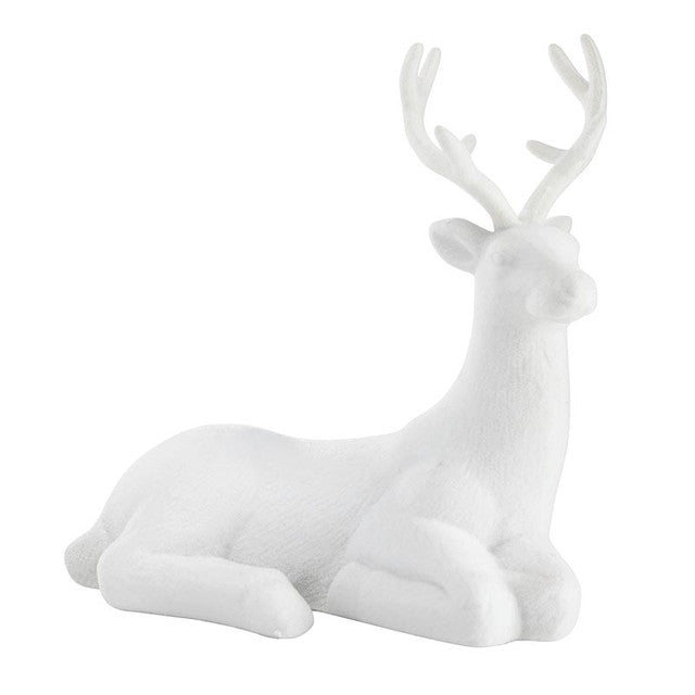Santa Barbara: Sitting Deer -White