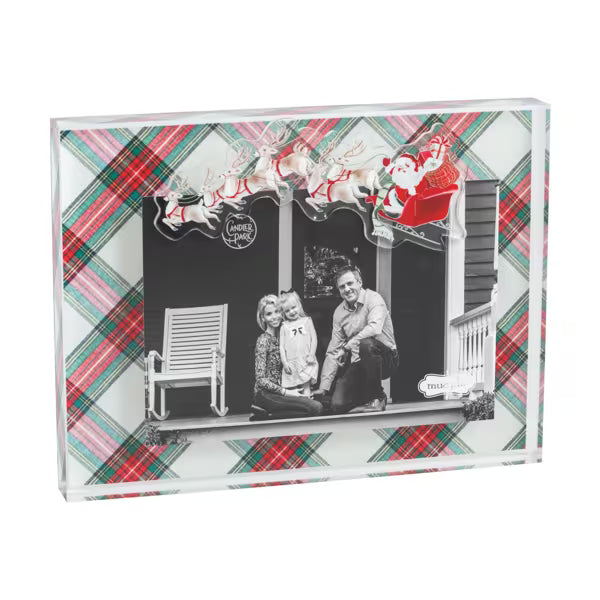 Mud Pie: Tartan Acrylic Frame