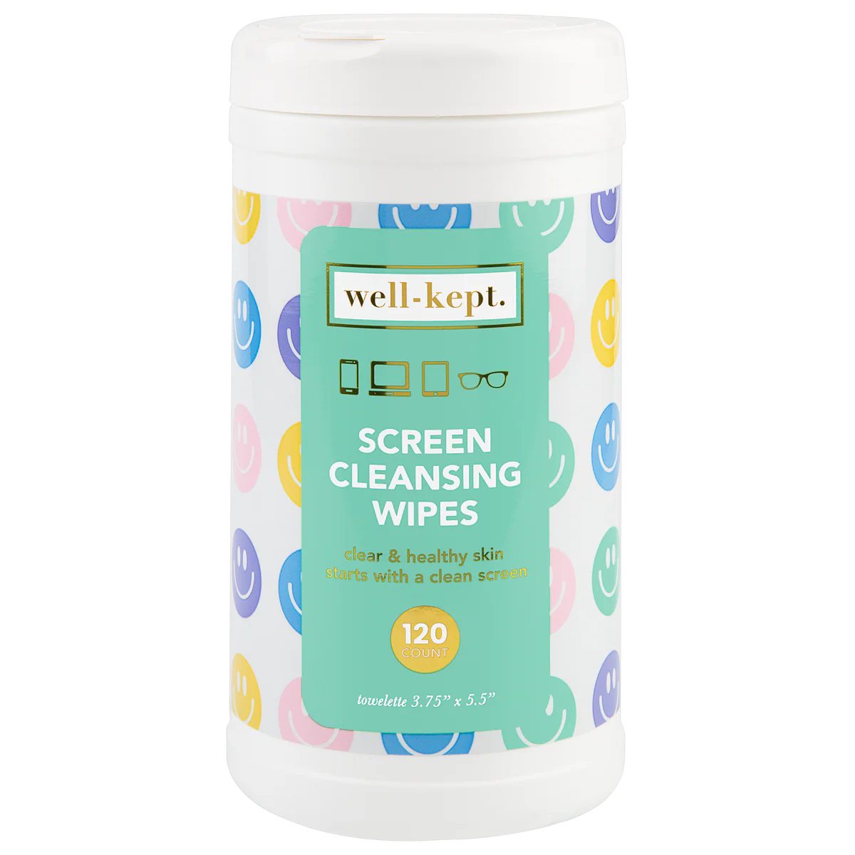Well Kept Screen Cleaning Wipes Canister