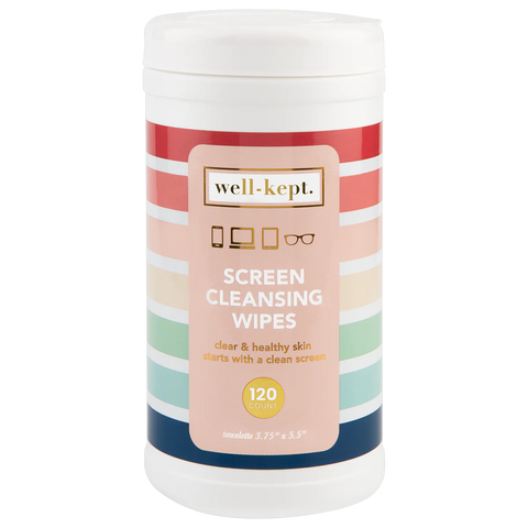 Well Kept Screen Cleaning Wipes Canister
