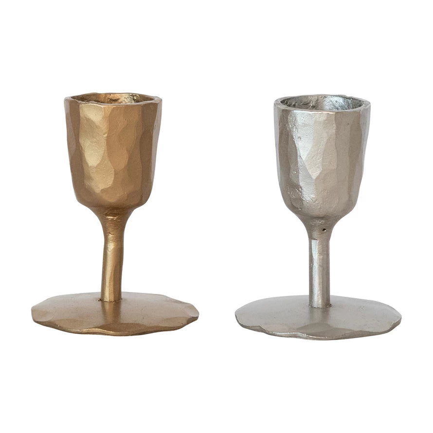 Creative Co-op Metal Taper Holder