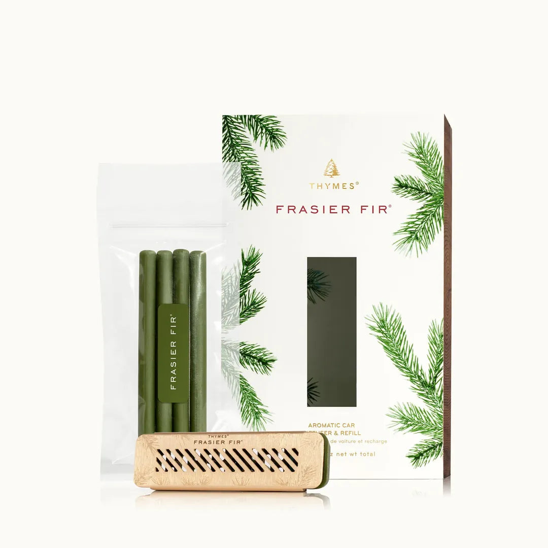 Thymes: Frasier Fir Automatic Car Diffuser & Refill