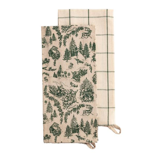 Mudpie Christmas Towel Sets