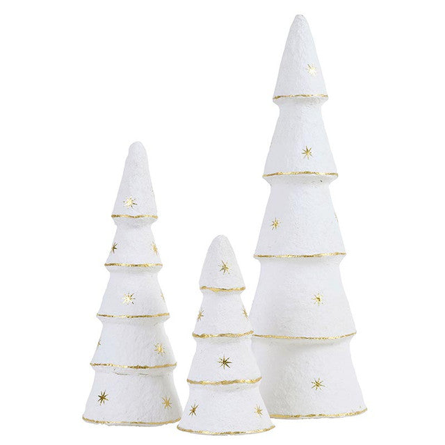 Santa Barbara: Paper -Mache Set of 3