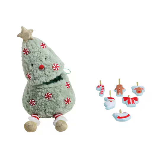 Mud Pie: Christmas Tree Plush Set