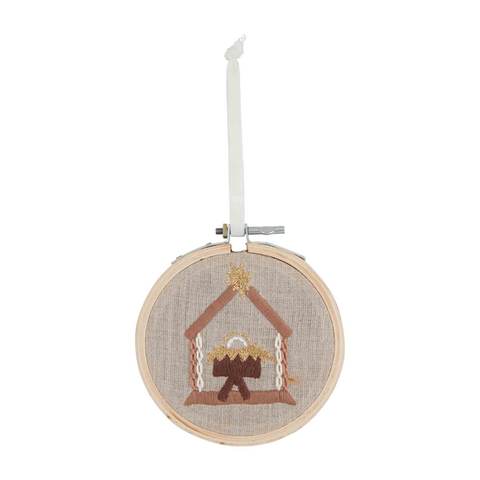 EMBROIDERED ORNAMENT