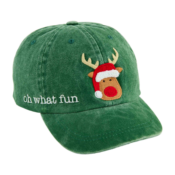 GREEN CHRISTMAS TODDLER HAT