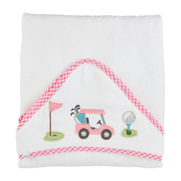 GIRL GOLF HOODED TOWEL