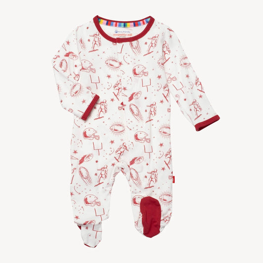 Magnetic Me White Game Day Footie