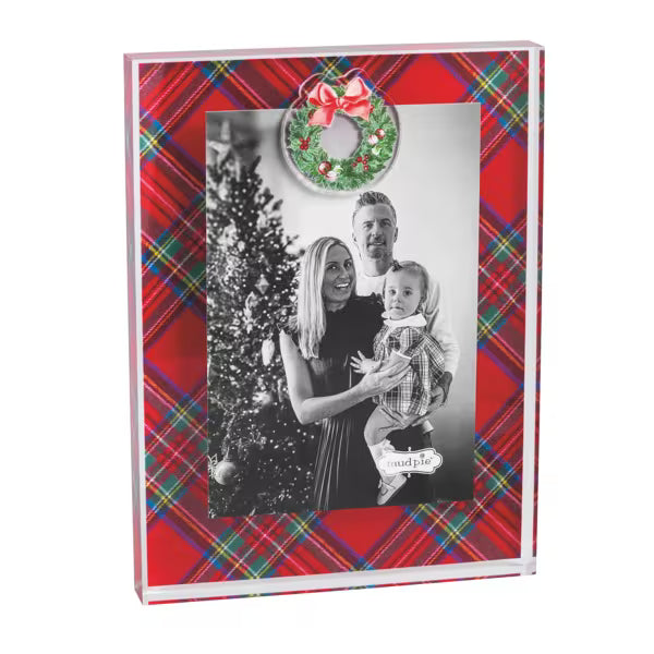 Mud Pie: Tartan Acrylic Frame
