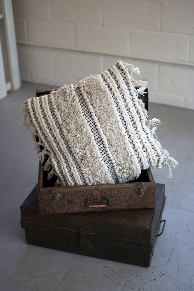 Stripped Moroccan Pillow