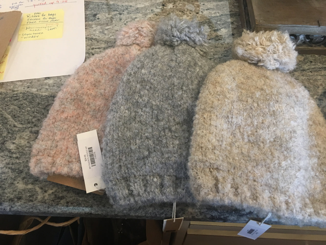 MY FAVORITE BOUCLE HAT