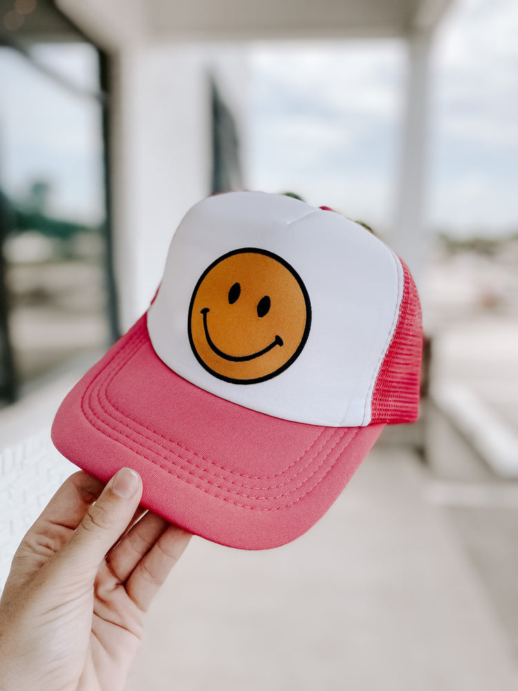Smiley Trucker Hat
