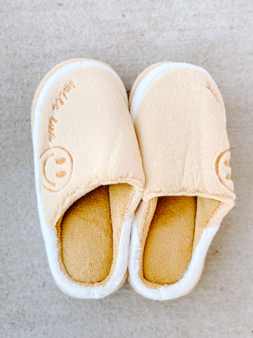 "You Make Me Smile" Slippers