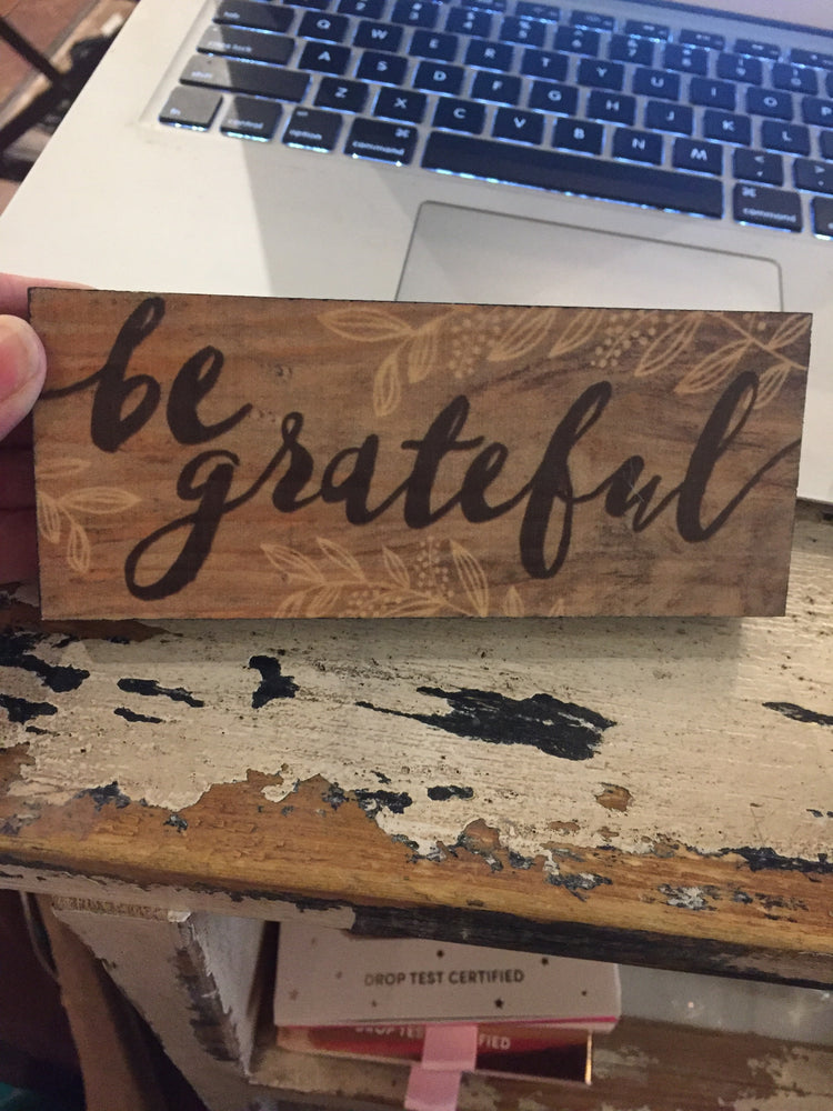 Small gift sign 2x6.5