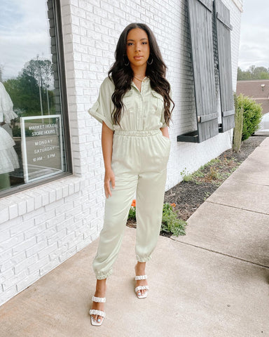 "Not Going Anywhere" Jumpsuit
