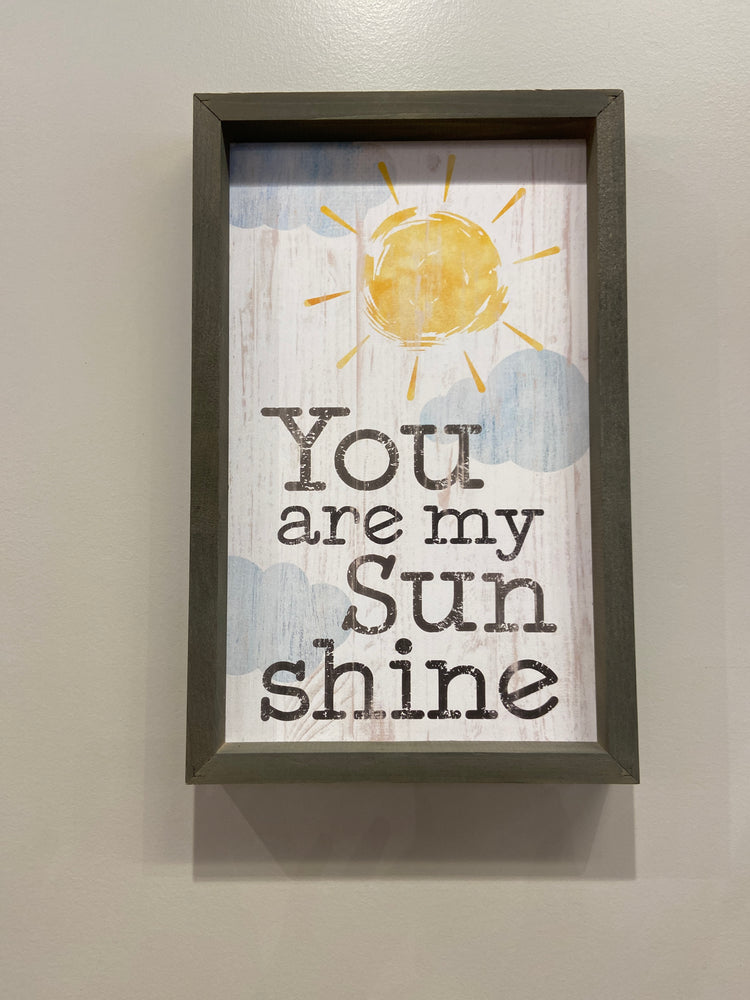 Wooden Frame Sign
