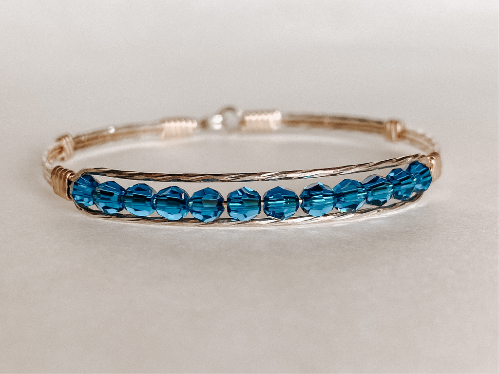 "Thin Blue Line" Ronaldo Bracelet Market House Boutique