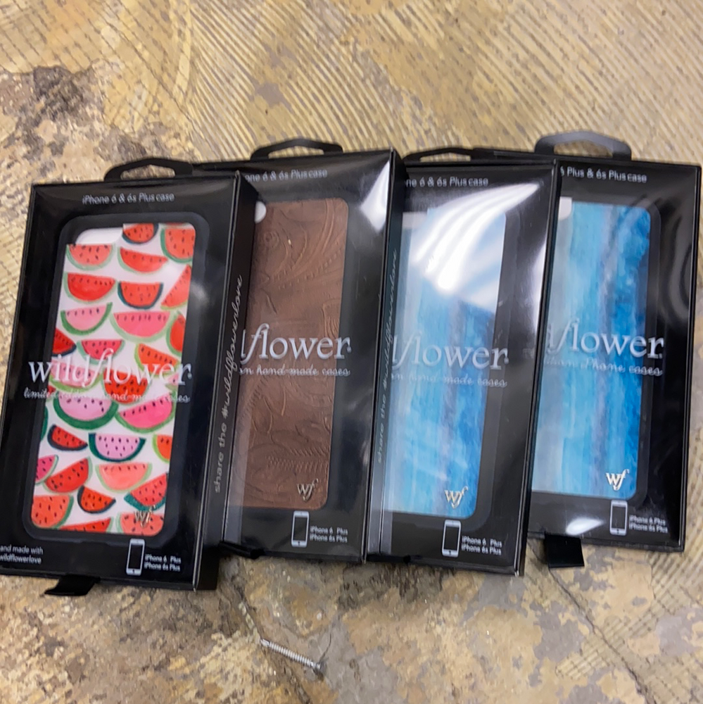 Wildflower phone case 6 and 6S plus